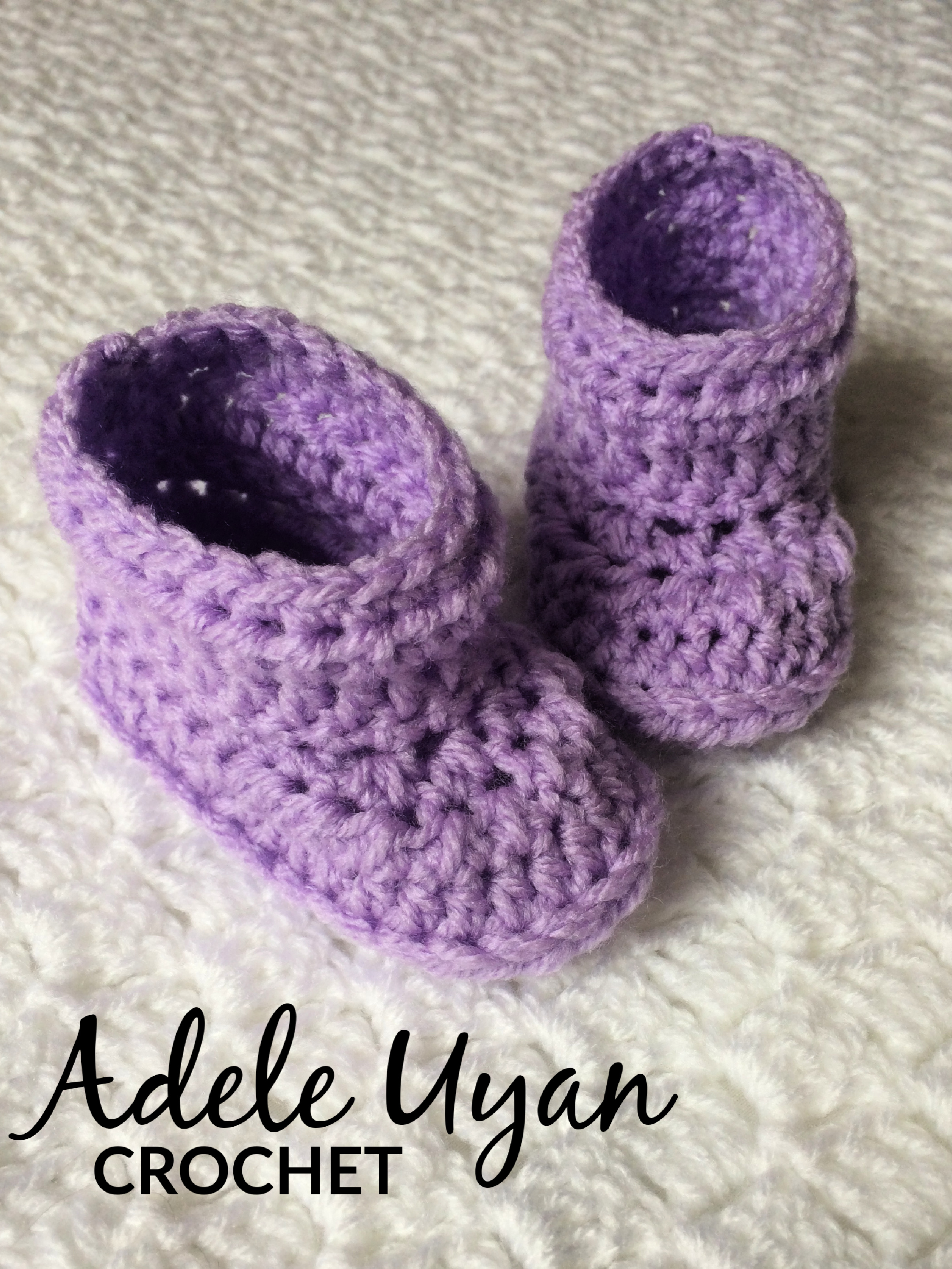 12 Free Crochet Patterns for Baby Booties and Sandals - Single Girl's DIY
